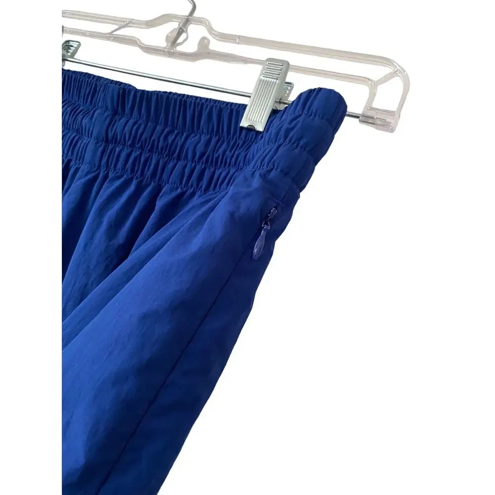 Adidas Equipment ADV 91-17 Blue Track Pants Stretchy Waistband Small Athleisure